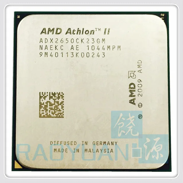 

AMD Athlon II X2 265 3.3GHz Dual-Core CPU Processor ADX265OCK23GM Socket AM3 938pin