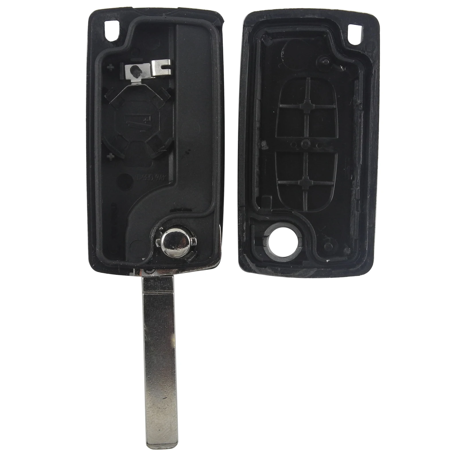 Jingyuqin ключи чехол в виде ракушки для peugeot 307 407 308 607 для Citroen C2 C3 C4 C5 C6 C8 XSARA пика CE523 HU83 CE536 VA2