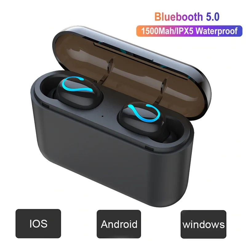 HBQ Q33 TWS Bluetooth 5 0 наушники беспроводные Blutooth свободные руки спортивные гарнитура