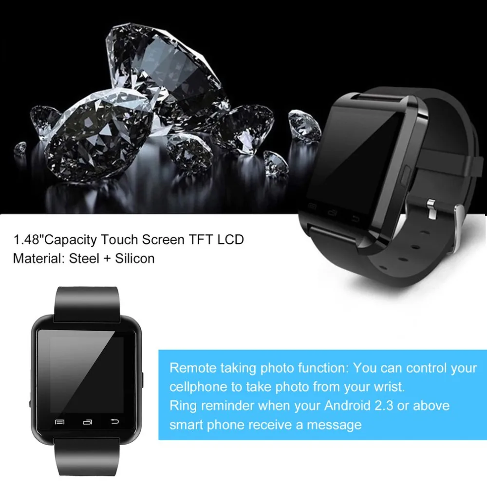 TOLASI Спорт Bluetooth Смарт часы Роскошные наручные с циферблатом SMS напомнить gps