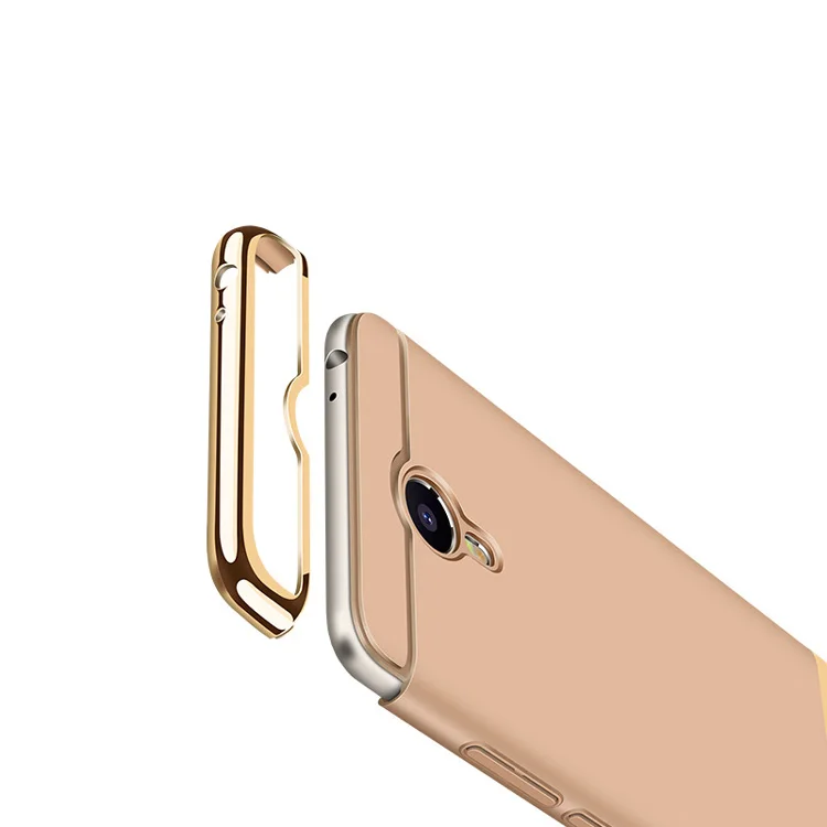 Противоударный чехол для Meizu M5 Note полное покрытие жесткий бампер защита Матовый