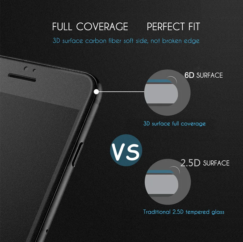 6D полное покрытие Защитное стекло для iphone 6 7 6s 8 plus X стекло на iphone 7 6s 8 X XS MAX XR защита экрана iphone 7 стекло