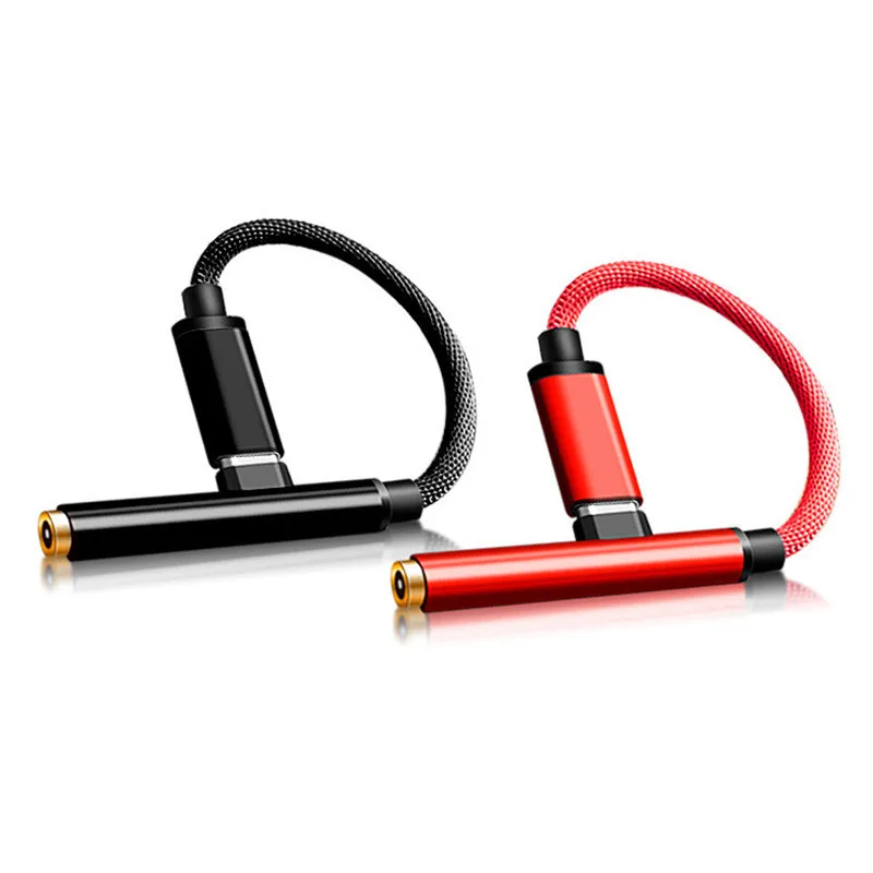2 в 1 Usb Type C адаптер зарядное устройство аудио кабель Тип до 3 5 мм разъем для