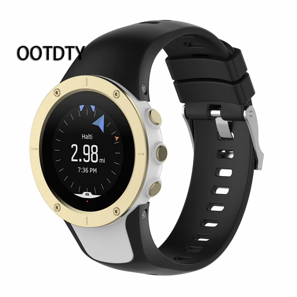 1 комплект силиконовый сменный ремешок для наручных часов Suunto Spartan