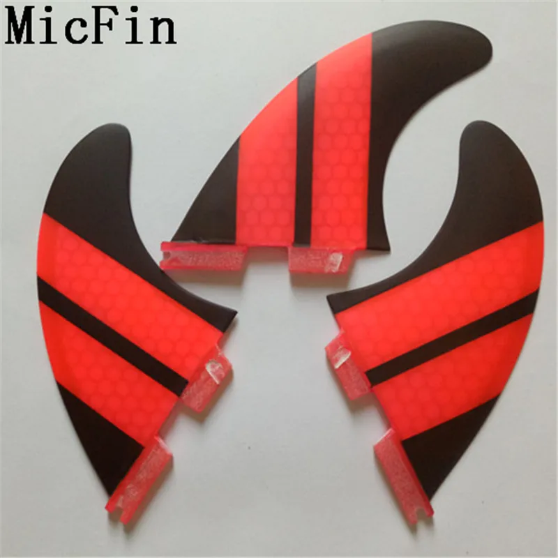 Micfin carbon Honeycomb Fcs 2 стеклопластиковые плавники для серфинговой доски серфинга 3