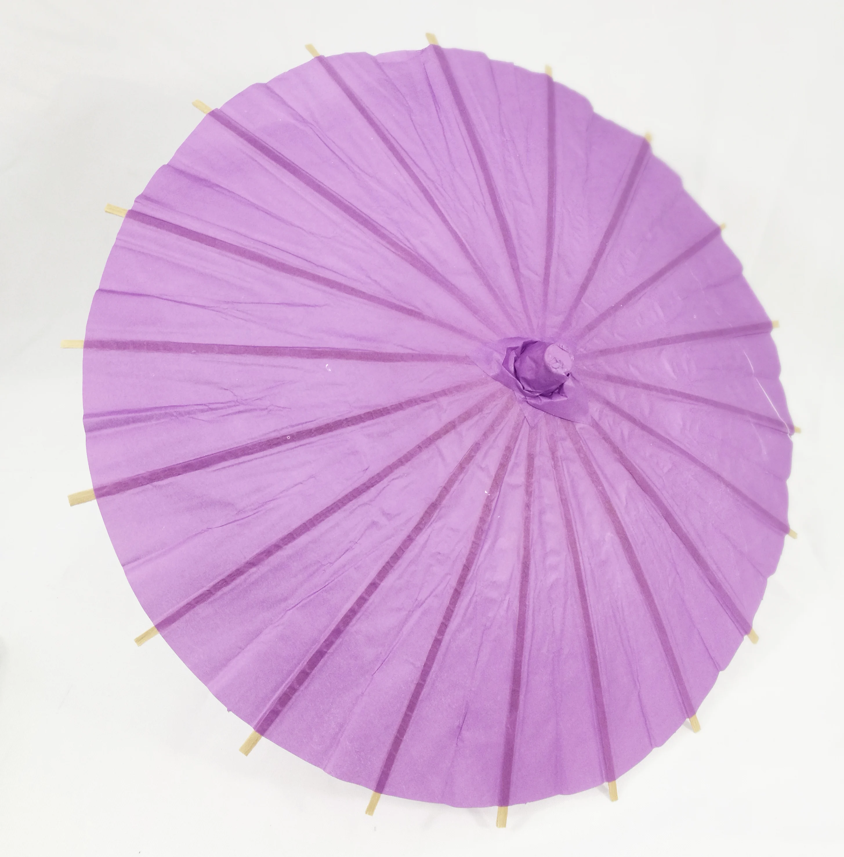 purple Китайский бумажный зонтик традиционный танцевальный Цветной Зонтик Открытый Свадебные вечерние украшения Декор для Дня благодарения для дома - Цвет: purple