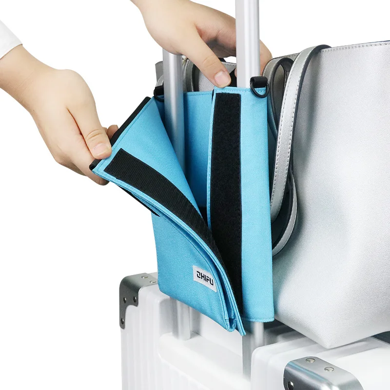Harga Kreatif Tas Perjalanan Lipat Portabel Bagasi Tas Tetap Organizer Koper Dan Tas Perjalanan Packing Kubus Strape Sabuk Tas Berwarna Merah Muda