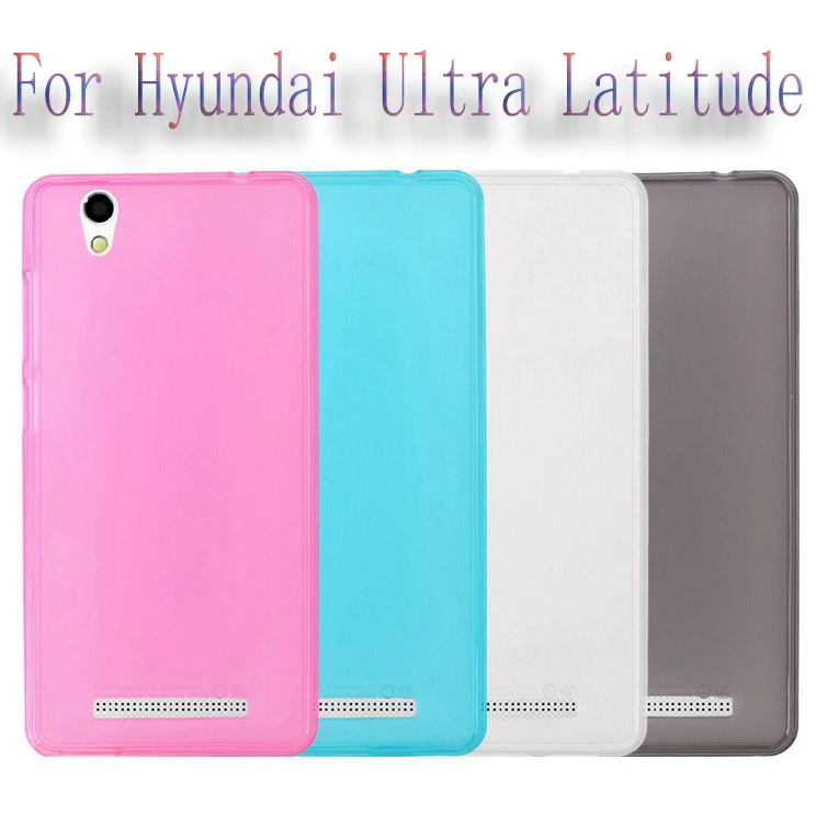 НОВЫЙ 4 Цвет ТПУ Пудинг Case Обложка для Hyundai Ультра Latitude Силиконовые Телефон case
