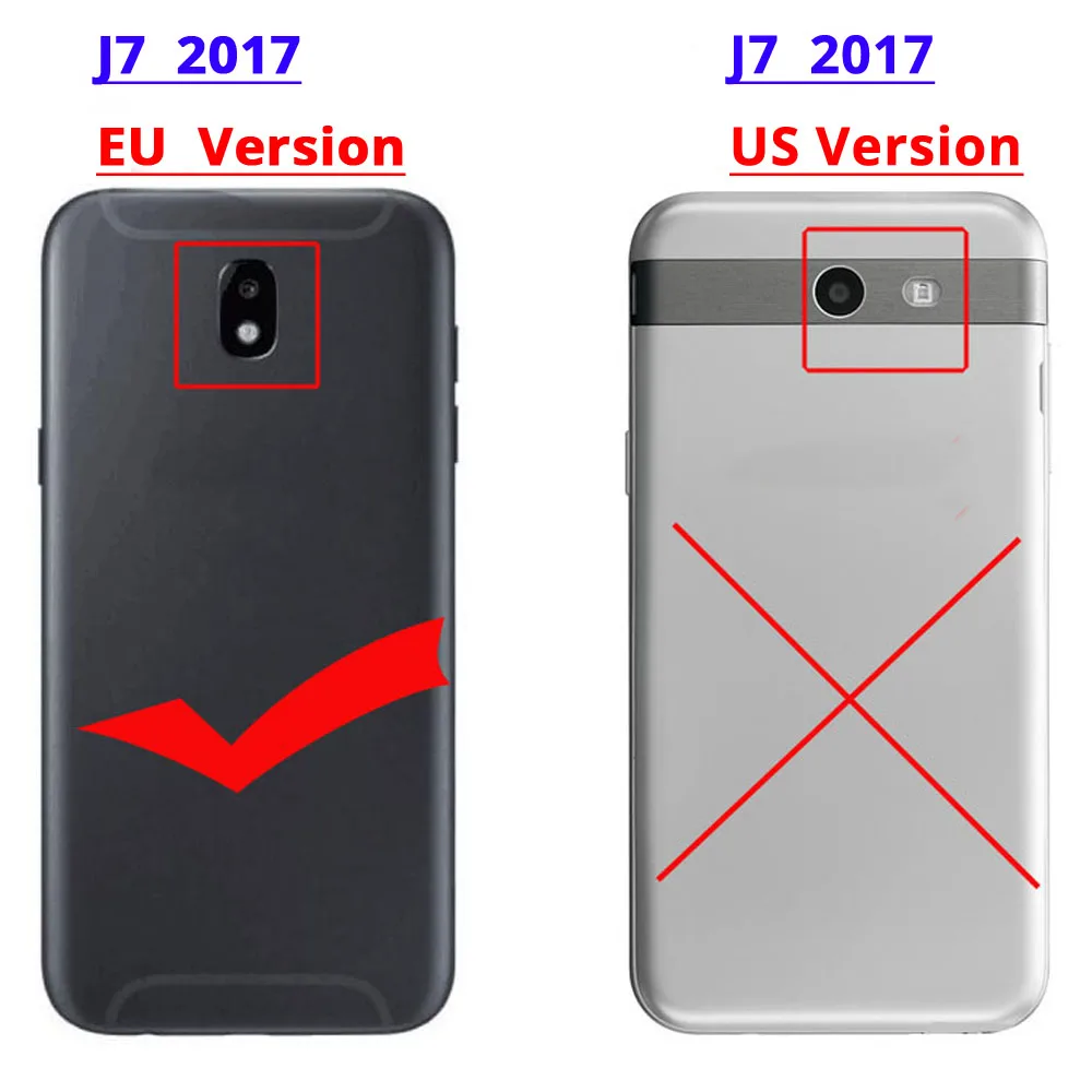 Для европейской версии Samsung Galaxy J7 2017 чехол Модный тисненый Флип кожаный для Pro