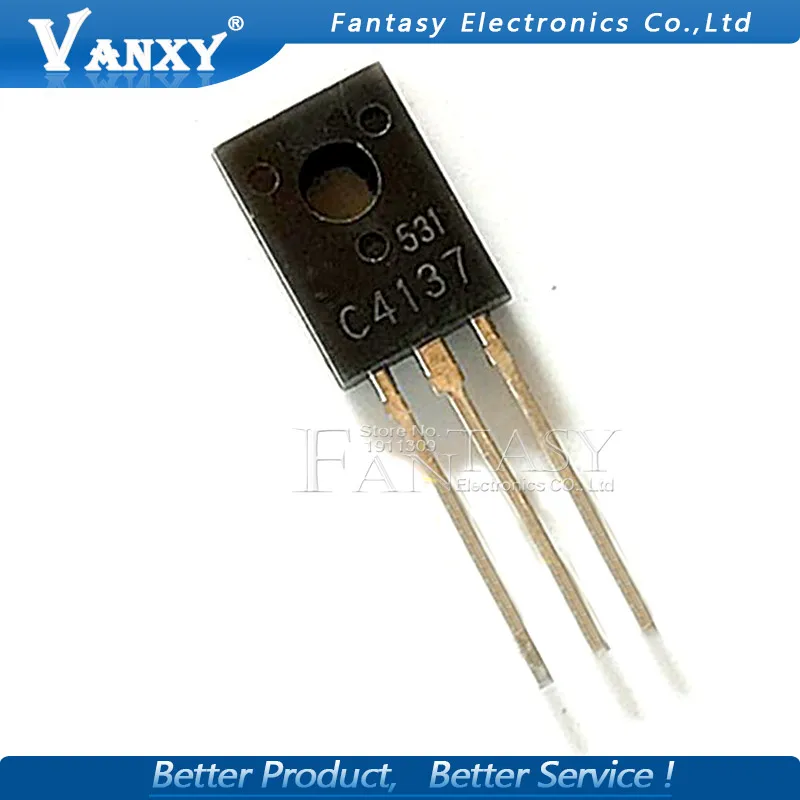10 шт. 2SC4137 TO-126F C4137 NPN TO-126 Новый оригинал | Электронные компоненты и принадлежности