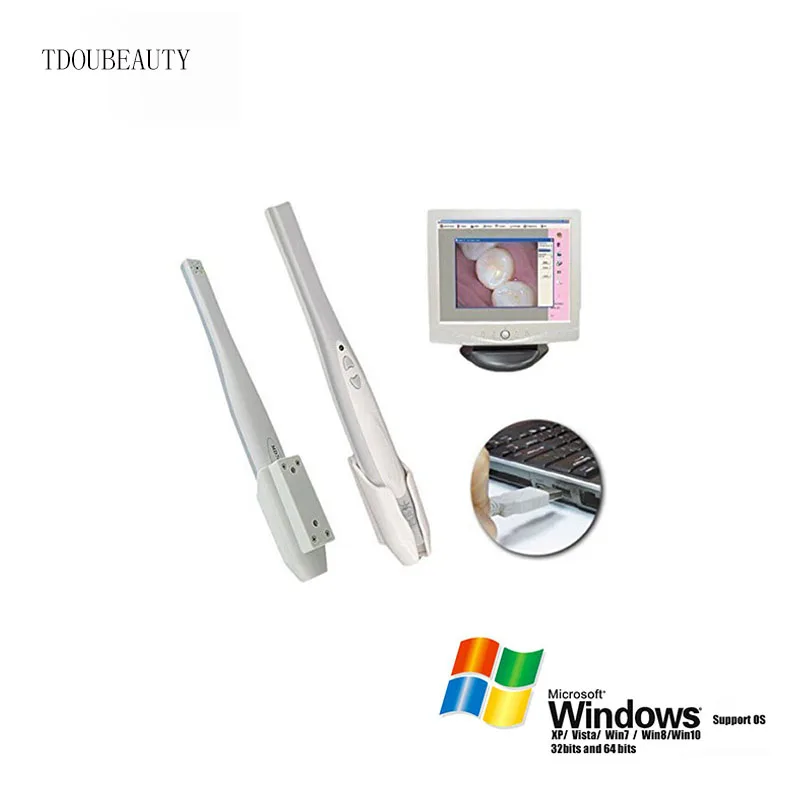 TDOUBEAUTY  MD740 USB 1.3 Connection, 6 Led, Max 3.8 Mega Pixels, Intraoral Dental Intra Oral Camera Dentist Imaging Tool