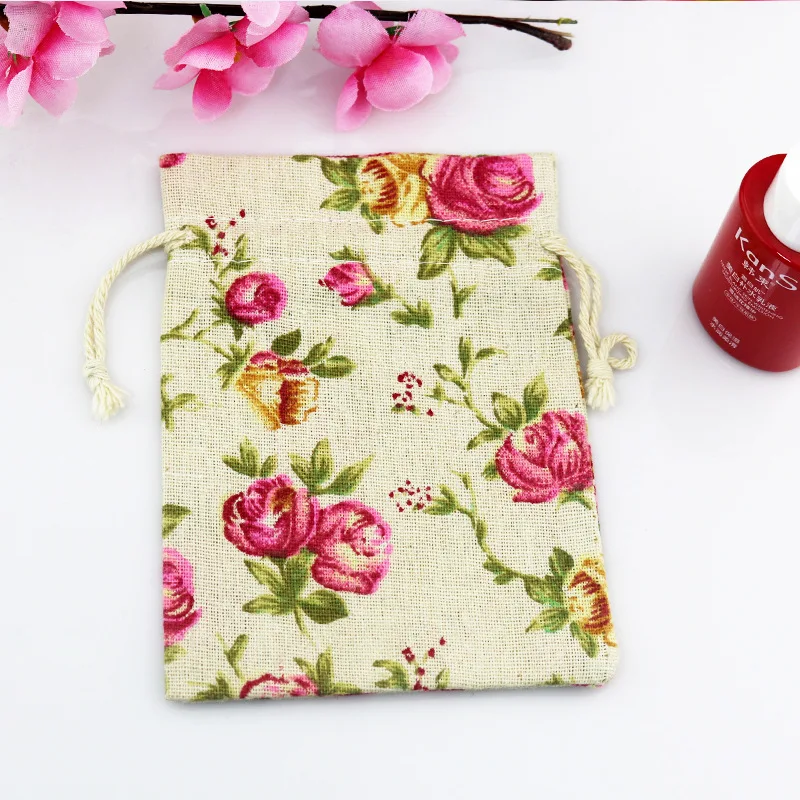

50pcs Favor Bags Wedding Favor Bags Gift Bags Jewelry Flowers Bundle Pocket