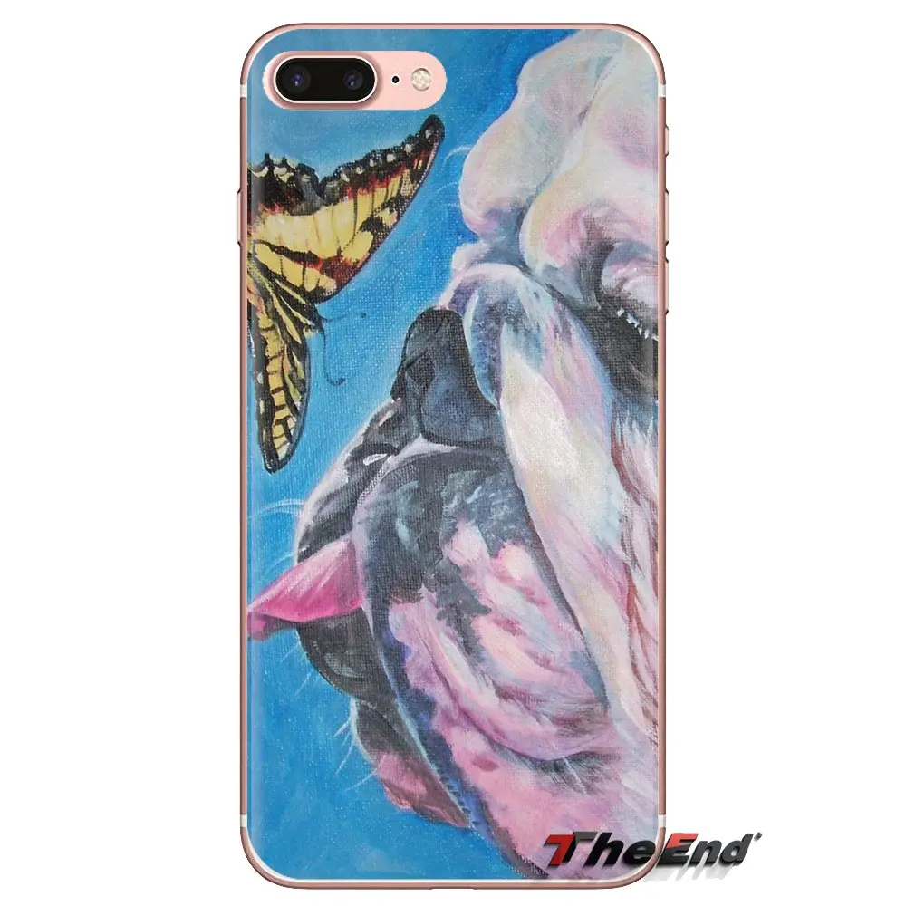 Soft TPU Phone Case Polynesian english bulldog dog For LG Spirit Motorola Moto X4 E4 E5 G5 G5S G6 Z Z2 Z3 G2 G3 C Play Plus Mini |
