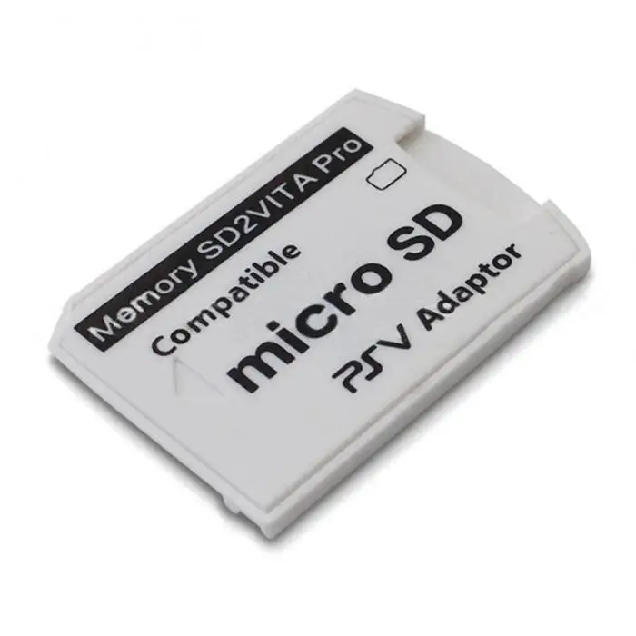 Белая карта памяти TF игровая карта Micro SD кард-ридер для psp версия 6,0 SD2VITA для PS Vita psv 1000/2000 адаптер