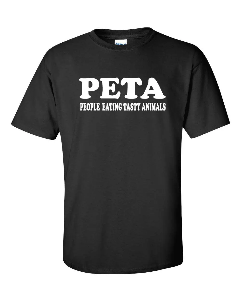 PETA люди едят вкусные животные мясо Пожиратель забавные для мужчин футболка 509