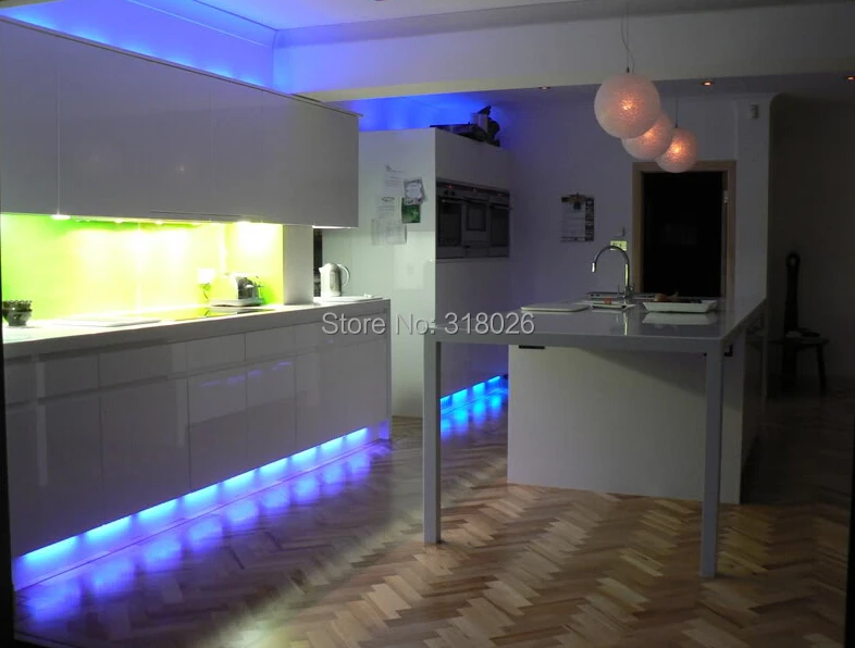 Цветной круглый светодиодный кухонный светильник 12 В постоянного тока 9