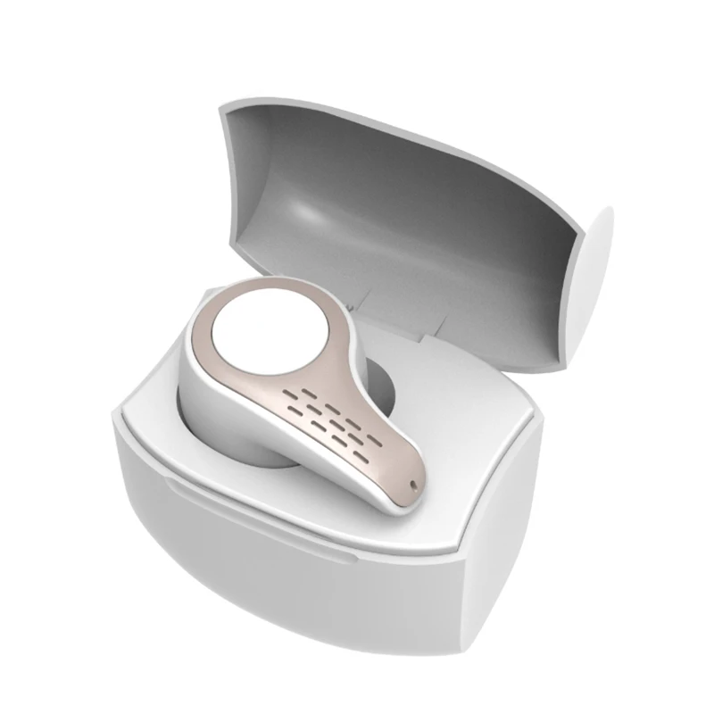 Белый TWS Bluetooth 5,0, беспроводные одиночные наушники, 1 штука, Hi-Fi, стерео наушники, беспроводные наушники-вкладыши, шумоподавление, спорт, музыка, вызов, наушник - Цвет: Белый
