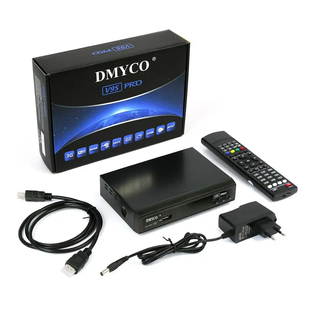 V9S PRO цифра спутниковый телевизионный ресивер DVB S2 Full HD 1080 P приемное устройство