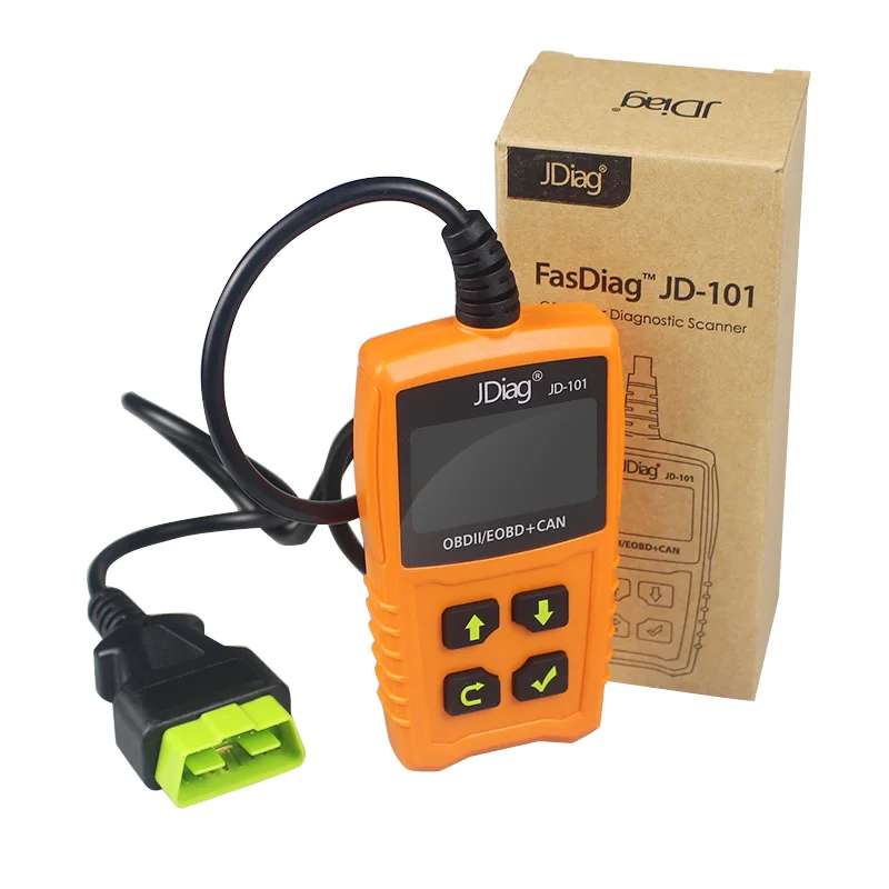 Jdiag JD101 считыватель кодов JD 101 OBD/OBD2/EOBD автоматический сканер автомобильный