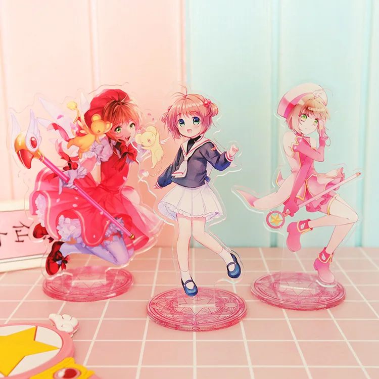 Аниме карта Captor Cardcaptor Sakura KINOMOTOSAKURA фигурка игрушка кукла на день рождения