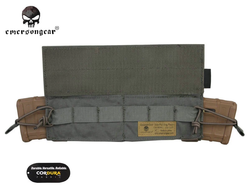 Emerson Шестерни боковая Выдвижная подсумок M4 Molle тактический магнитный крюк и петля с Шестерни EM9044 Мультикам цвет black Coyote коричневый
