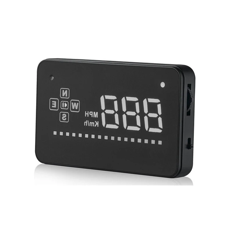 HD Head Up Дисплей gps Скорость ometer более оповещения тревоги лобовое стекло проектор HUD