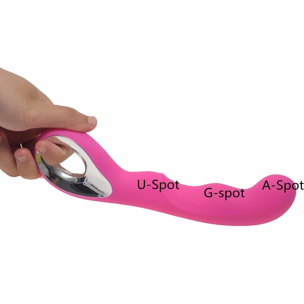 Латексный массажный вибратор AV Wand для точки G с зарядкой от USB водонепроницаемый