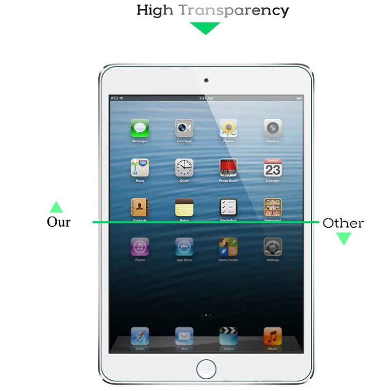 2 шт Полный экран протектор Закаленное стекло для нового iPad 2017 9 7 дюймовый