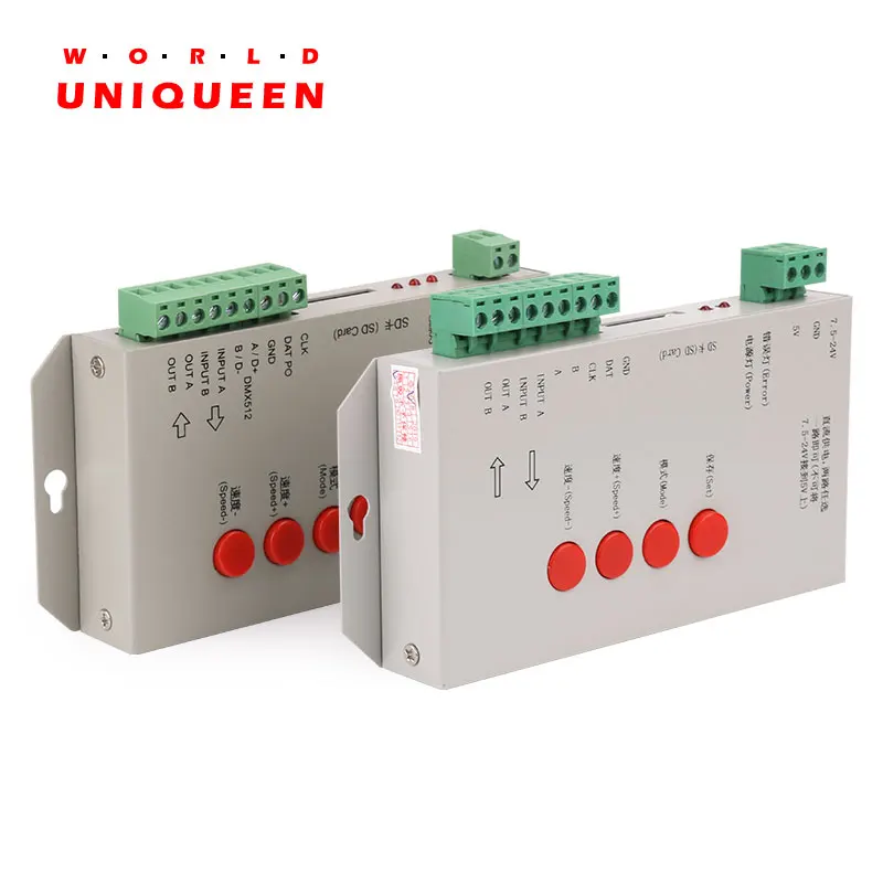 Светодиодный светильник полоска программируемый на SD карту контроллер