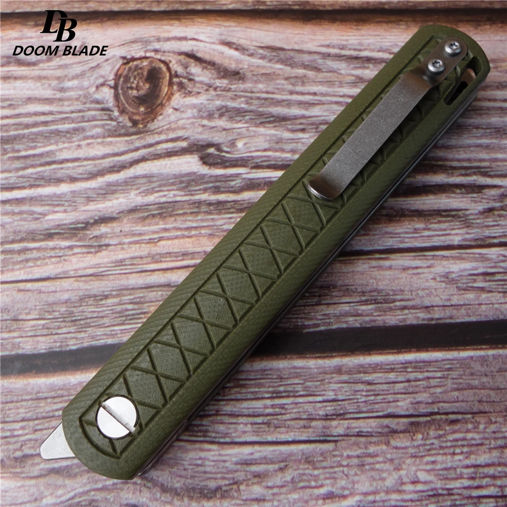 8," FH11 60-61HRC ножи 5 цветов D2 лезвие G10 ручка складной нож Плюс Карманный EDC Складной нож кемпинг утилита Открытый EDC