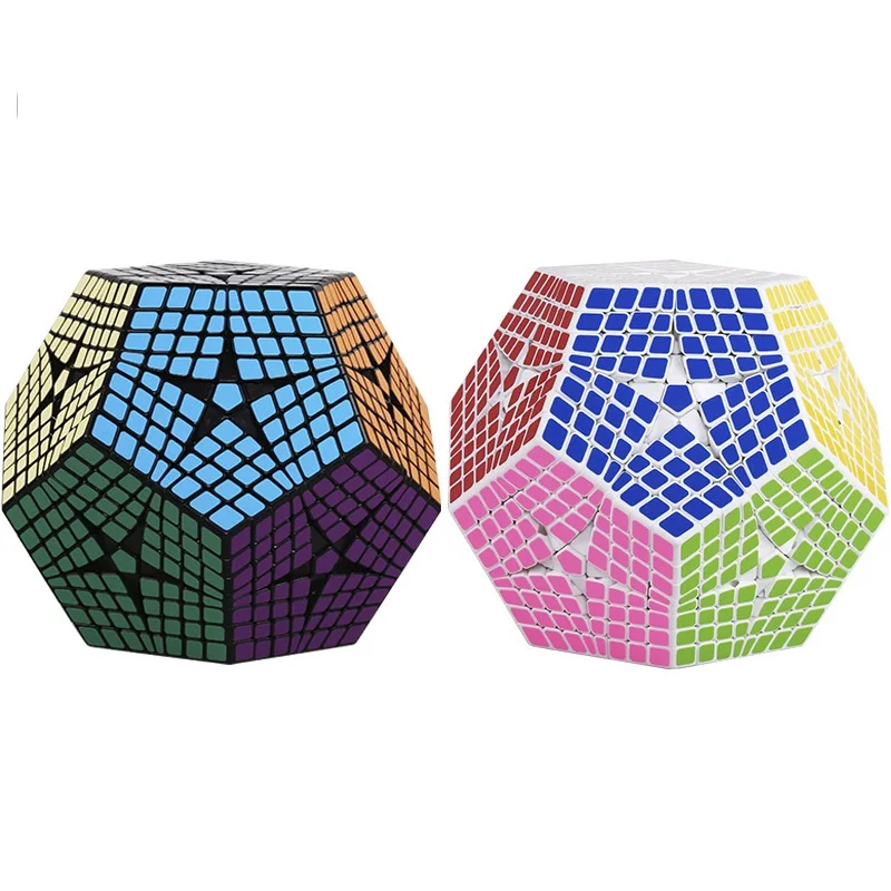 2018 Shengshou Tegaminx Головоломка Куб 12 граней профессиональный 8x8x8 ПВХ & матовая наклейки