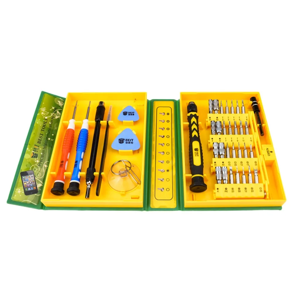 38 in 1 Hardware Magnetic Opening Repair Tool Kits Versatile Precision Maintenance Tools For iPhone IPad Laptop Tablet PC Watch |