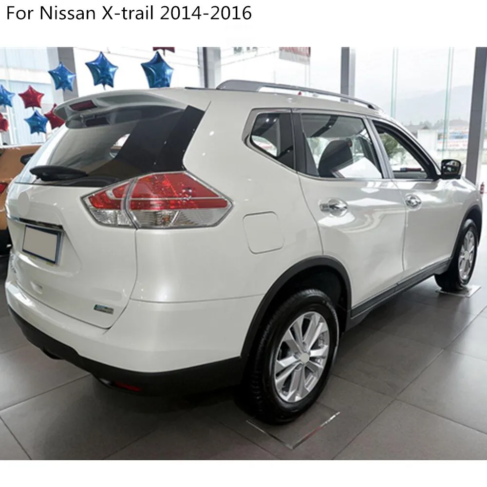 ABS Хромированная накладка Передняя Верхняя решетка номерного знака Рамка 4 шт для