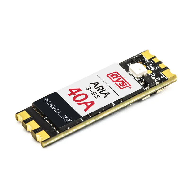 DYS ARIA 40A 3 6S BLHeli_32 Dshot1200 встроенный измеритель тока ESC для радиоуправляемого дрона FPV