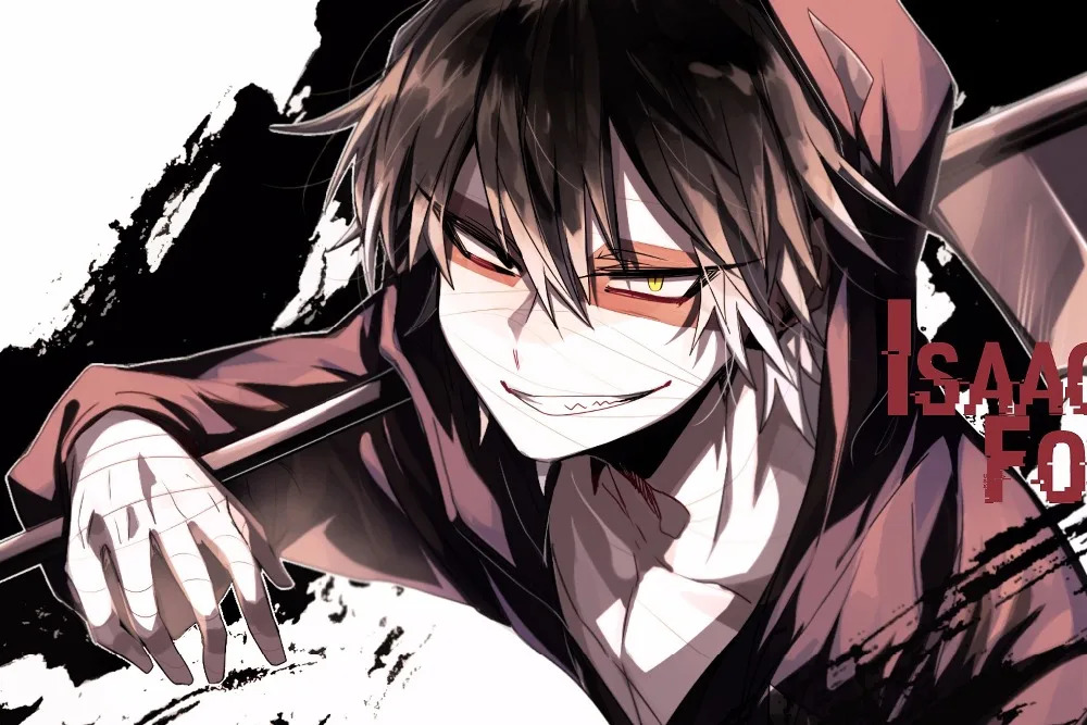 Домашний декор satsuriku no tenshi angel krovoprolitiia paren Зак binty uly шелковая ткань плакат DM190307 |