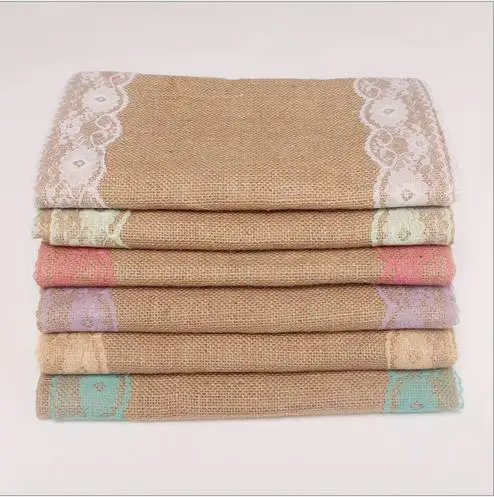 

5 Colors Lace Table Runners 30cm x 275cm Wedding Decoration Supplies Burlap Table Runner Wedding Accessories Party Decoration