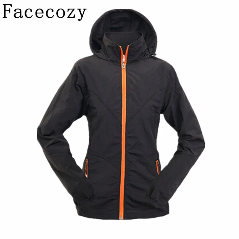 Facecozy летняя куртка для кемпинга мужчин и женщин быстросохнущая одежда рыбалки