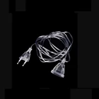 Удлинительный кабель с вилкой Стандарта ЕССША для освещения штор и большего количества света