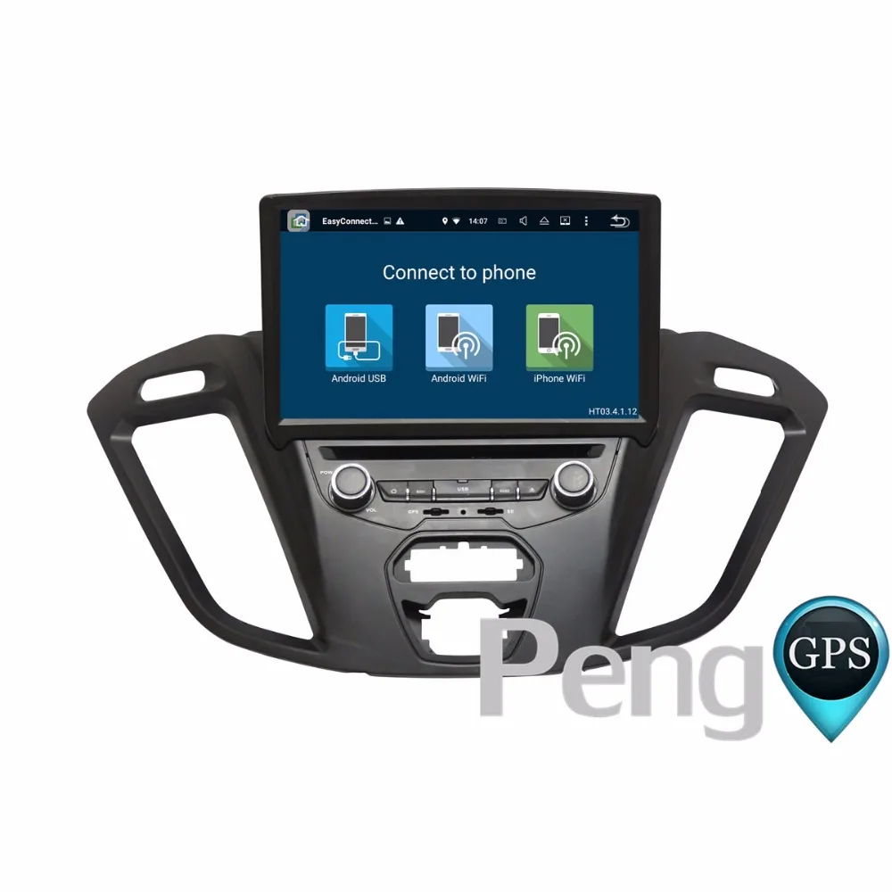 Восьмиядерный CD DVD плеер 2 Din стерео Android 8 0 автомобильное радио для Ford Transit