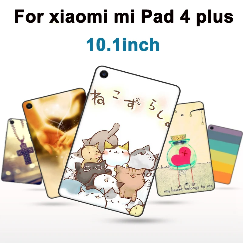 Чехол для xiaomi mi Pad 4 plus Ретро мягкий чехол телефона защитный miPad чехол|Бамперы| |