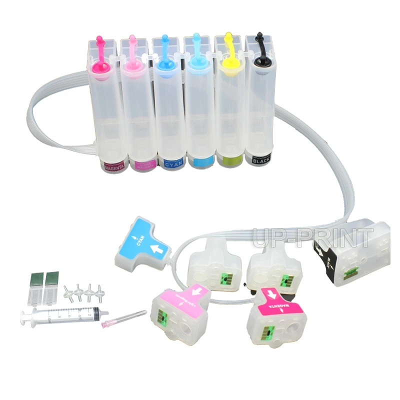 Чернильная система для принтера HP 177 C5175 C5183 C6175 C7170 C7177 C3313 C7183|continuous ink system|ink