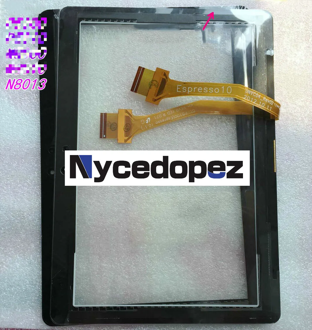 

Tablet Touch Screen For N8013 Touchscreen