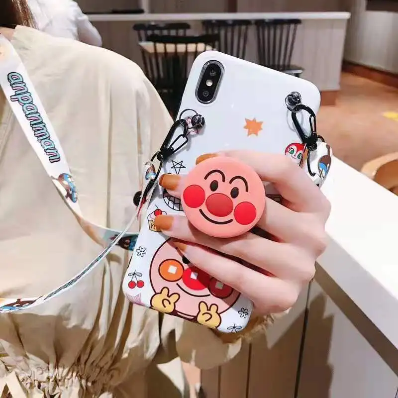 Милый мультяшный Единорог Улица Сезам ремешок чехол для iphone 6 6S 7 8 plus X XS XR Max стенд держатель мягкий IMD телефон couqe