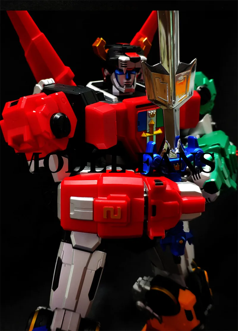Модели фанатов Titan модель TP01 Beast King GoLion VOLTRON содержит светодиодный сплав фигурка робота