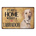 Kelly66 собак домашних условиях без Labeador металлический знак олова плакат домашний Декор Бар настенная живопись 20*30 см Размеры y-2130