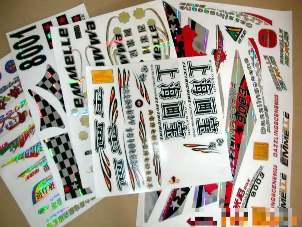 Бесплатный дизайн и производство смены цвета 3 d! Защитная Наклейка с реальной