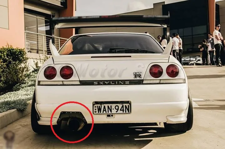 Автомобильные аксессуары из углеродного волокна OEM стиль задний бампер