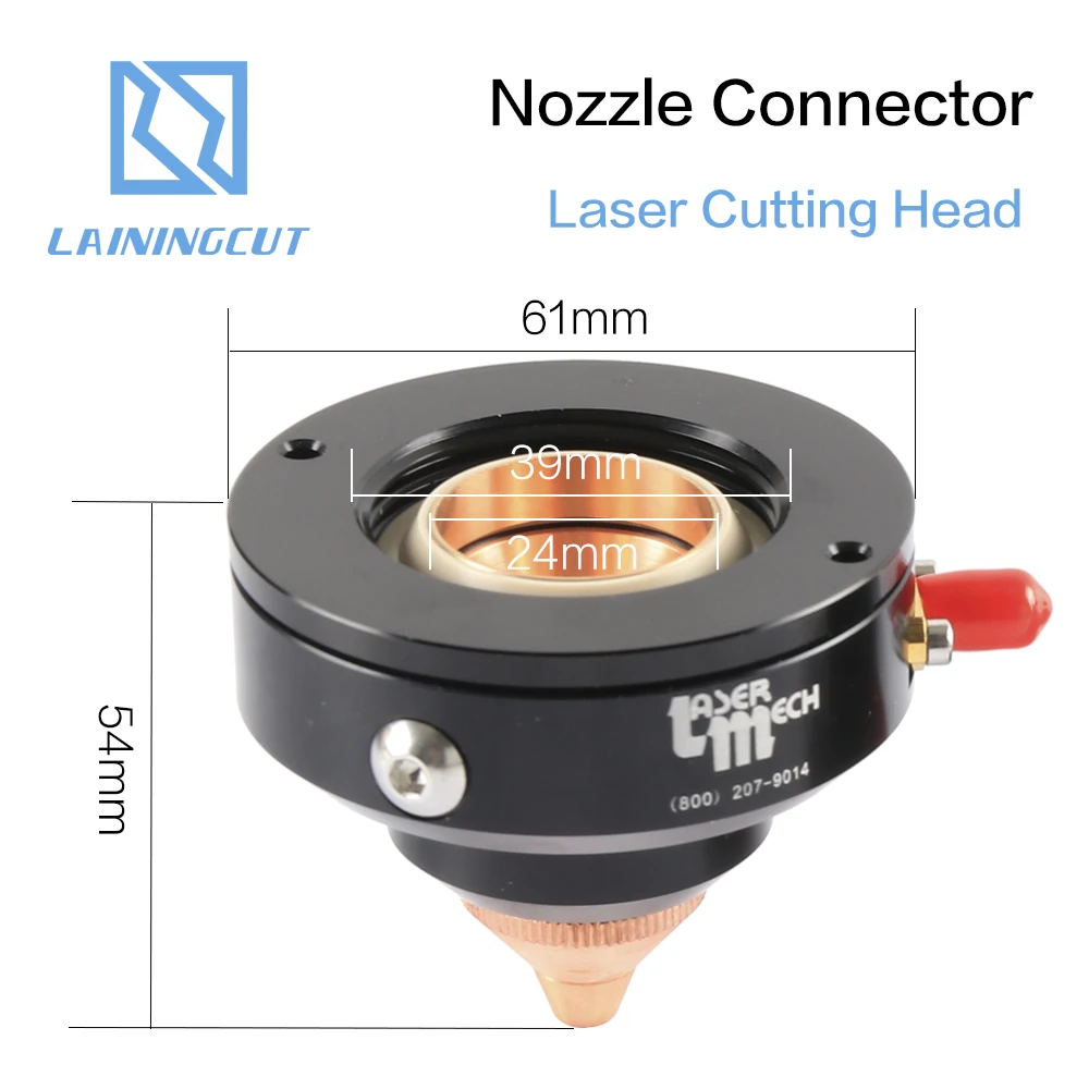 LSKCSH оригинальный лазерный сопло разъем для Lasermech режущая головка экранированный
