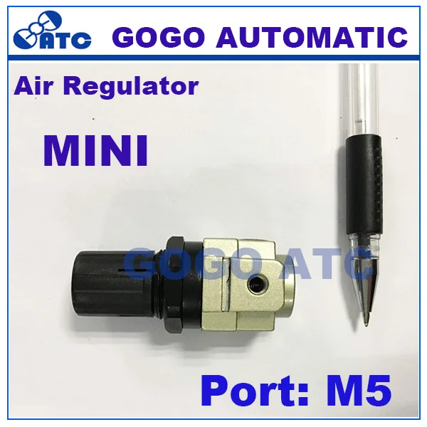 GOGO ATC пневматический мини-регулятор давления воздуха резьба M5 BSP SMC