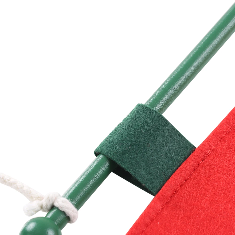 Рождественский календарь Санта тканевый обратный отсчет настенный подвесной